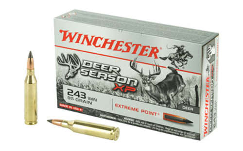 Ammunition Winchester Ammunition Deer Season XP 243Win WIN DEER SEASON 243WIN 95GR 20/200